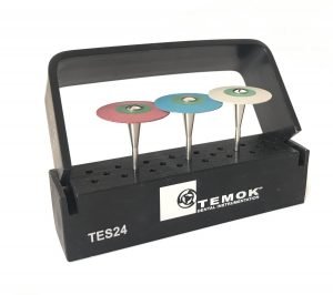 SISTEMA DE PULIDO CERAMICA /ZIRCONIA LABORATORIO KIT TES24