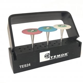 SISTEMA DE PULIDO CERAMICA /ZIRCONIA LABORATORIO KIT TES24