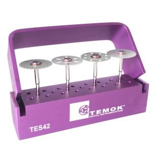 SISTEMA DE DISCOS DE DIAMANTE PARA ACRILICO KIT TES42
