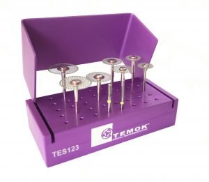 SISTEMA DE DISCOS HYPER FLEXIBLES PARA CONTORNEAR CERAMICA KIT TES123