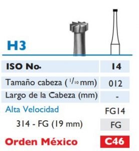 Fresa de Carburo de RUEDA alta velocidad