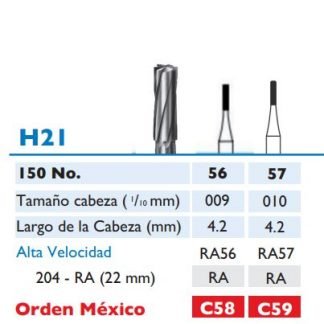 Fresa de Carburo de FISURA contrangulo